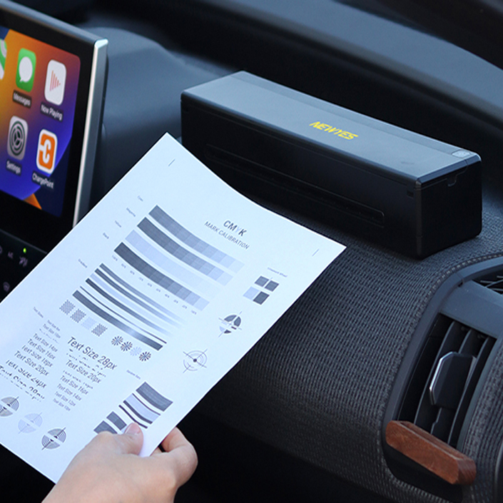 Wireless printing setup with phone, tablet and printer